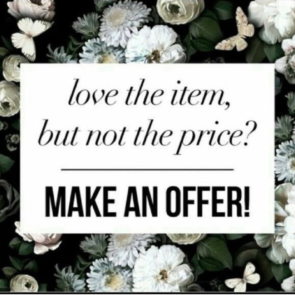 Don’t like the price? No worries—send an offer 🙂
